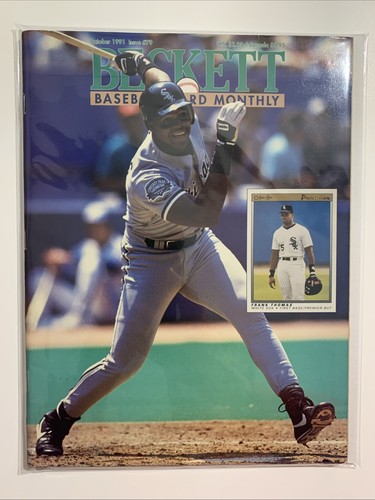 Beckett Baseballkarte Monatszeitschrift Oktober 1991 Ausgabe #79 - Frank Thomas - Bild 6 von 7