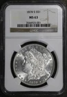 1878-S (MS63) Morgan Silver Dollar $1 NGC