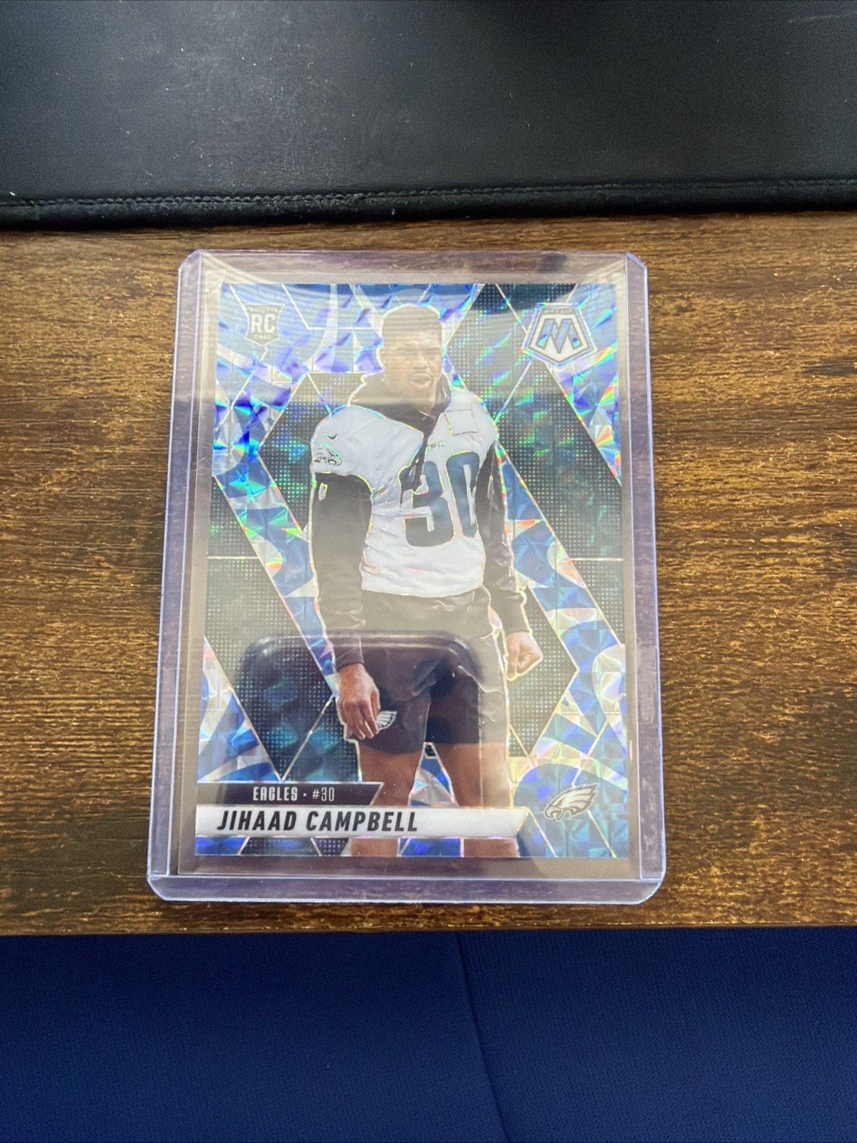 2025 Panini Mosaic Jihaad Campbell (RC) Mosaic Reactive Blue #341