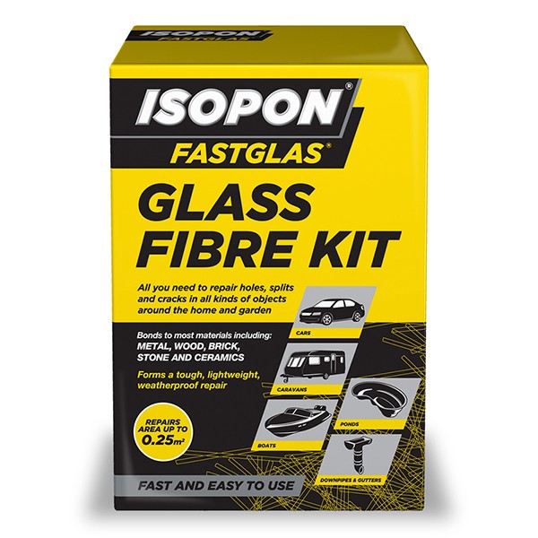 U-POL GL/SM/D ISOPON® FASTGLAS Resin & Glass Fibre Kit Small - Image 10