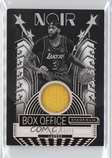 2024-25 Panini Noir Box Office Memorabilia /99 Anthony Davis #BOM-DAV 04tw