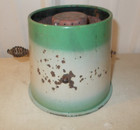VINTAGE Enamel Kerosene Stove Burner Chimney Parts Repair Repurpose — photo 2
