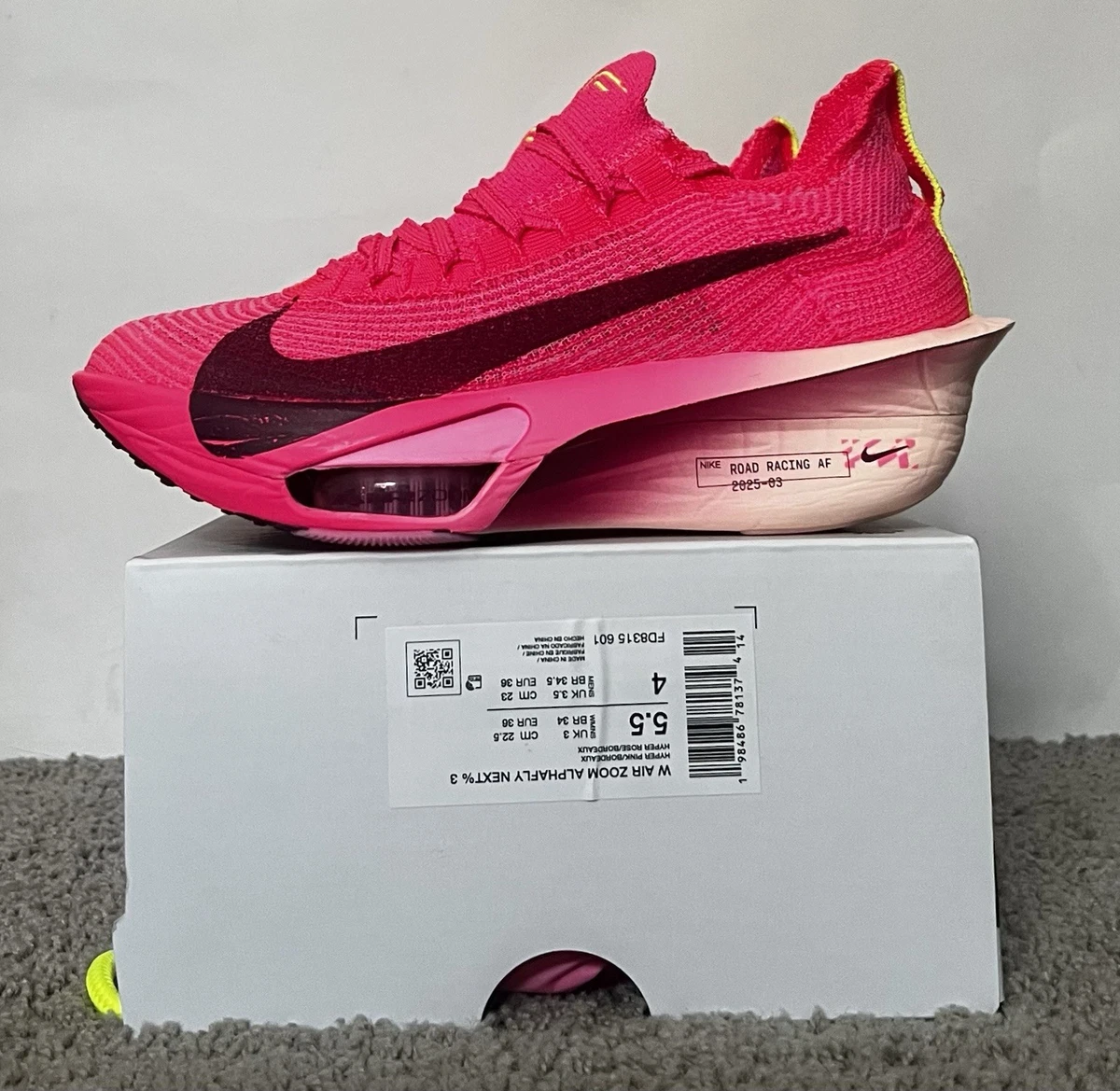 Nike Alphafly 3 Hyper Pink/Crimson Tint/Pink Spell/Bordeaux W for