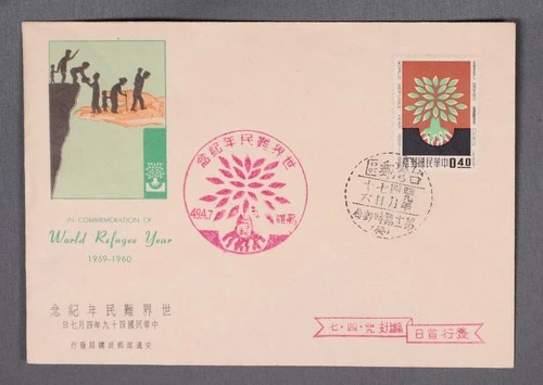 MayfairStamps China FDC 1960 World Refugee Year First Day Cover aax_01085