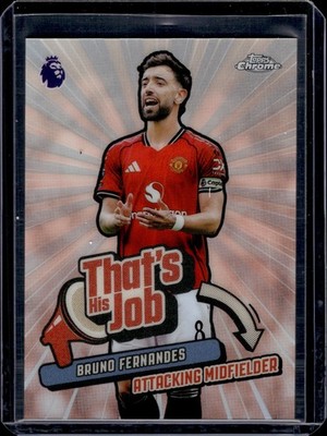 2026 Topps Premier League Chrome #THJ-14 Bruno Fernandes That's