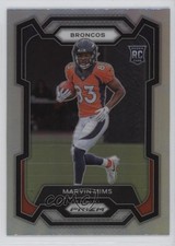 2023 Panini Prizm Rookies Silver Prizm Marvin Mims #327 12g7