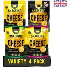 Gourmet Snacking Cheese Variety Pack - Authentic Italian Flavours, 4x24g
