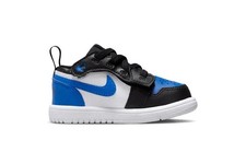 Toddler's Jordan 1 Low Alt White/Royal Blue-Black-White DR9747 140
