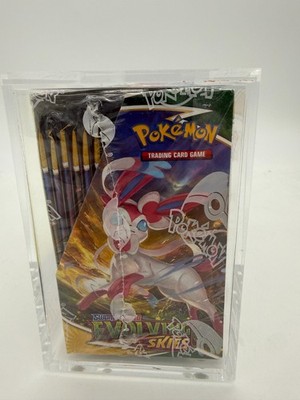 Pokmon TCG Evolving Skies Booster Box 36 Packs Factory Sealed with Acrylic  Case | eBay