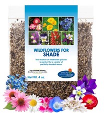 Partial Shade Wildflower Seeds 4oz - Open-Pollinated Flower Seed Mix Packet, ... 107.72 per gallon