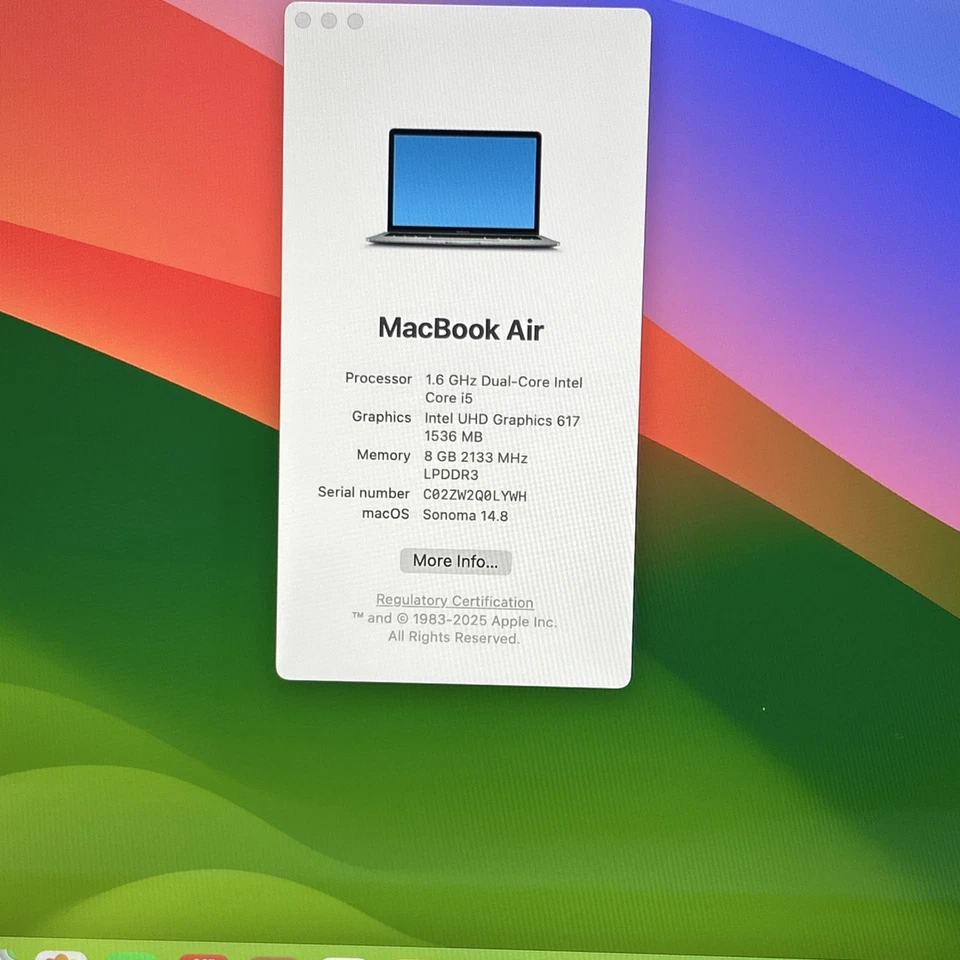 MacBook Air 13.3” 2019 – Intel i5/8GB/256GB SSD – Clean, Fast & Dependable - Image 3 of 4