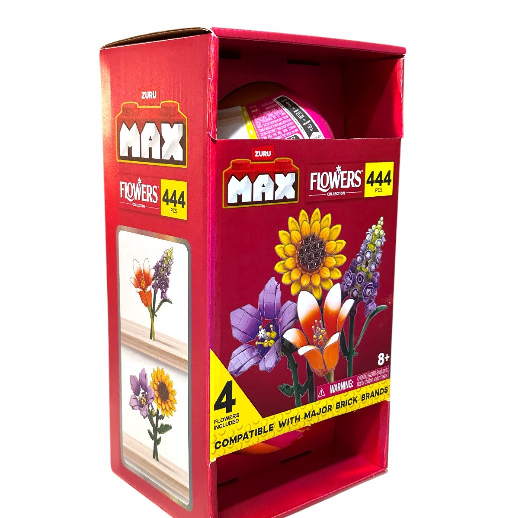 ZURU Max Build Flowers Collection 444 Pcs - Collectible | eBay