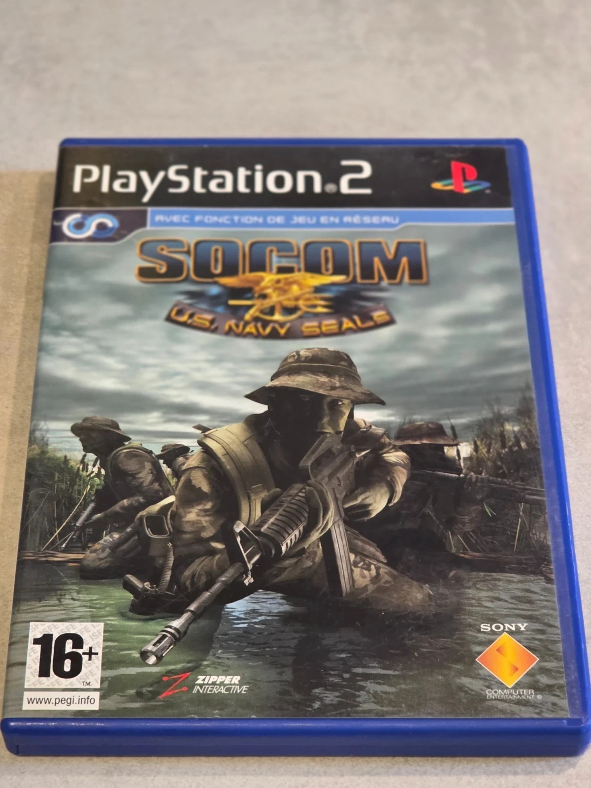 SOCOM US NAVY SEALS 1 SONY PS2 PLAYSTATION 2 complet