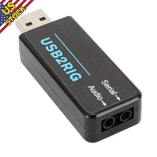 Multi-function USB Sound Card Audio Serial Ports For Linux/iOS/Windows USB2RIG