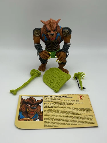 1991 Playmates TMNT Rahzar Vintage 100% Complete Ninja Turtles - Picture 1 of 7