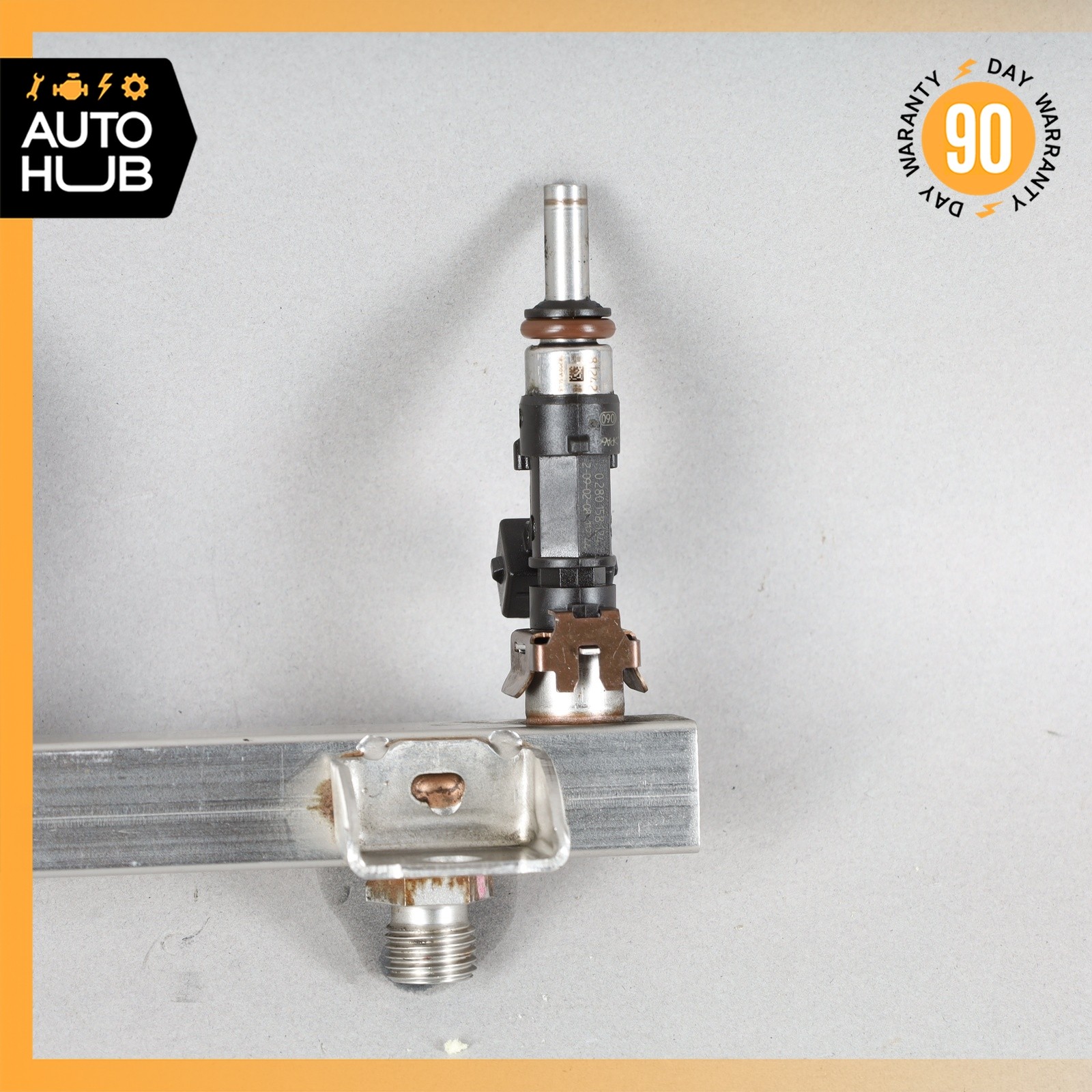 Maserati GranTurismo M145 Fuel Injection Rail Line w/ Injectors Right Side OEM