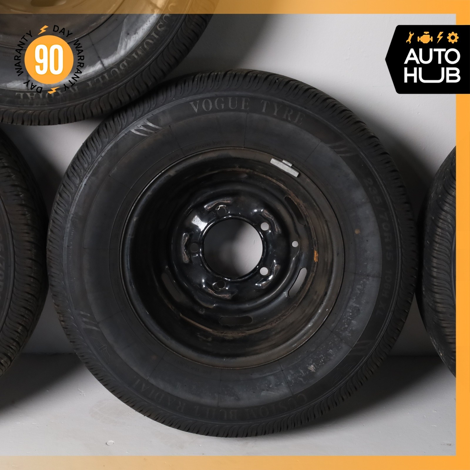 Rolls Royce Silver Spirit / Mulsanne 6 x 15 15" Wheel Rim Rims Tires Set OEM
