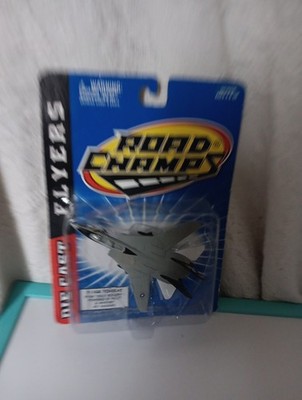 F-14A Tomcat Jet Road Champs Die Cast Flyers New On Card 1996  Jolly Rogers NEW 