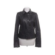 Stradivarius, Bikerjacke, Damen, Größe: L, Schwarz, Leder/Polyester #7E0
