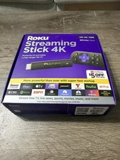 Roku Streaming Stick 4K HD 4K HDR Dolby Vision Long-Range Wi-Fi Media Streamer