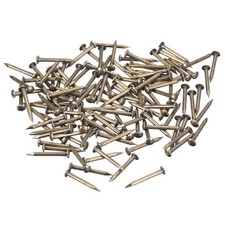 120 Pcs Small Tiny Nails 1.2x12mm DxL Tiny Brass Nails Small Nail, Bronze Tone