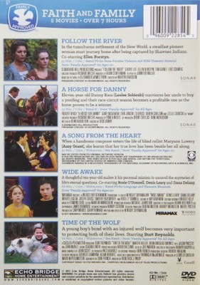 5Movie Faith  Family 2 DVD Reg - GOOD