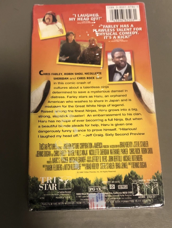 Beverly Hills Ninja (VHS, 1997, Closed Captioned) New Free Shipping - Image 2 of 4