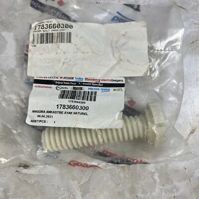 Genuine Beko Dishwasher Angora Built Under Adjustable Plastic Foot 1783660300