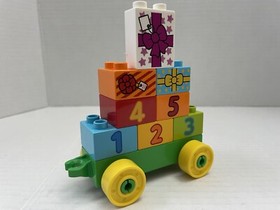 Mickey Mouse Birthday Train Clubhouse Lego Duplo Building Toy NO MINI FIGURES