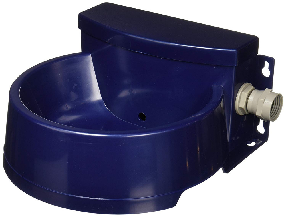 Automatic Pet Waterer Dog Water Flow Dispenser Auto Bowl Attach to Garden Hose