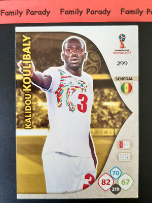 Kalidou Koulibaly 299 Senegal Panini Adrenalyn Foot World Cup Russia 2018 Cards