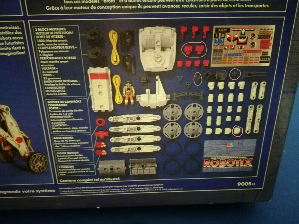 ROBOTIX R2030 / Série " BRONT" /avec 2 moteurs / MB / Années 80 - Photo 3/4