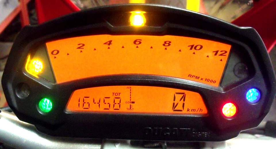 Servicio de reparación de instrumentos velocímetro Ducati Monster 696 796 1100 795 Foto 4 de 4