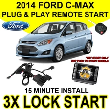 Js Alarms Remote Start Plug and Play Easy DIY For 2014 Ford CMax Hybrid FO1C
