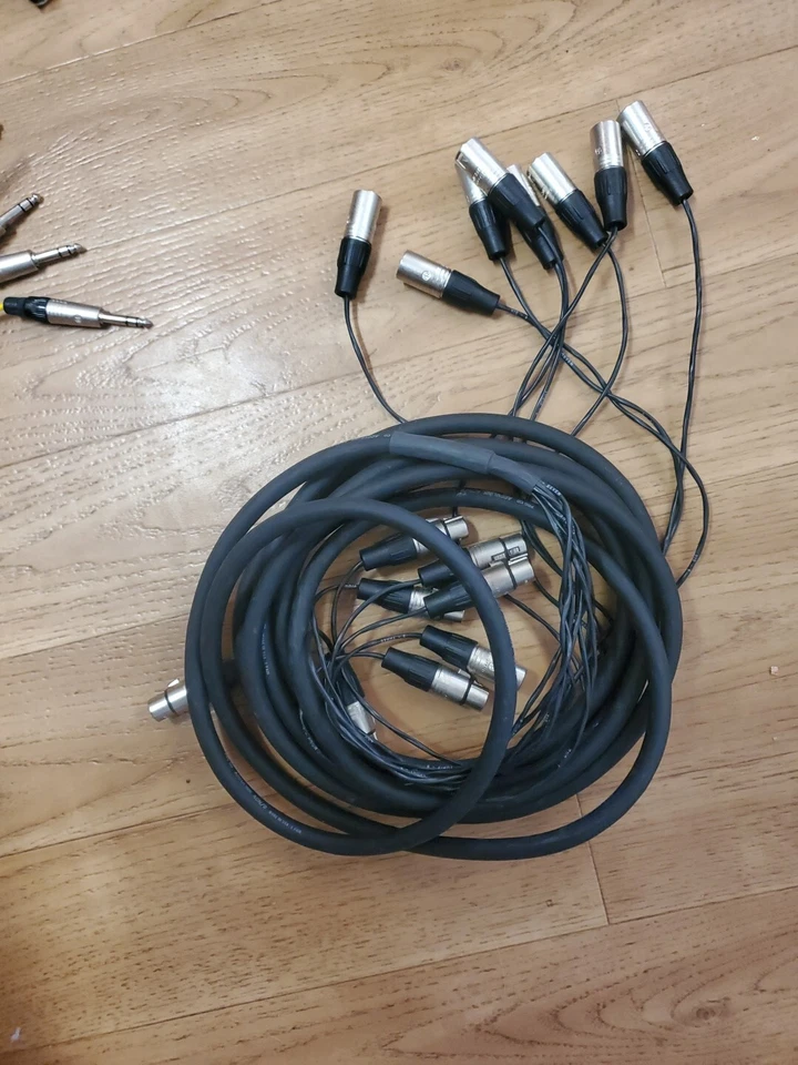 proco stagemaster 24x4 Stage Fan/box  20', 3 additional Snakes - Image 4 of 4