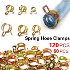 120/60X Spring Band Type Action Vacuum Hose Pipe Clamps Low Pressure Clip Clamp