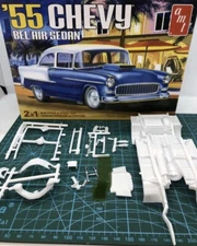 55 Chevy Bel Air Sedan CHASSIS SUSPENSION FOB AMT 1:25 Search LBR Model Parts