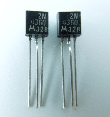 MOTOROLA 2N4360 P CHANNEL JFET (Qty 2) | eBay