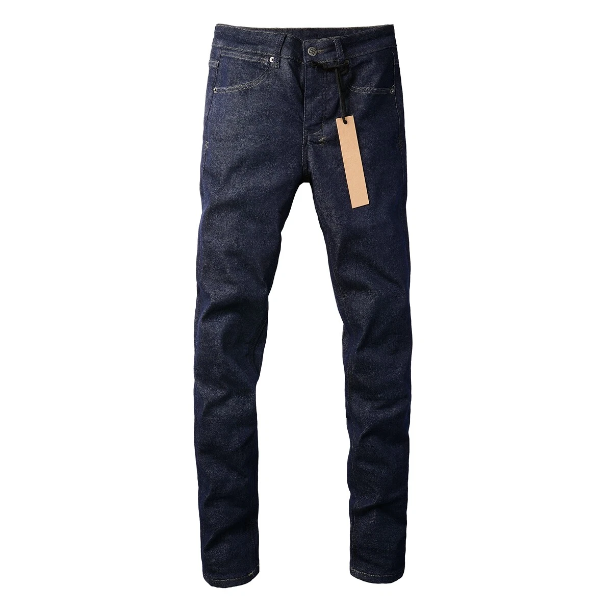 NEW KSUBI Men's Soild Dark Blue Pants High Street Fashion Jeans