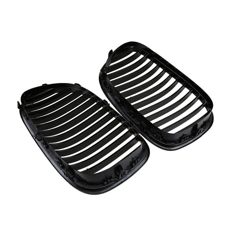 For BMW 740i 750i 760i 740Li 750Li xDrive 09-12 Front Gloss Black Kidney Grille - Image 4 of 4