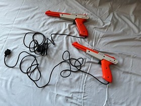 Orange Zapper Light Gun Original Nintendo Entertainment System NES Controllers