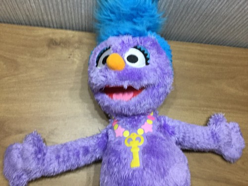 Sesame Street Abby Cadabby Plush Soft Toy Large 24” Purple Teddy Retro TV Rare - Picture 4 of 8
