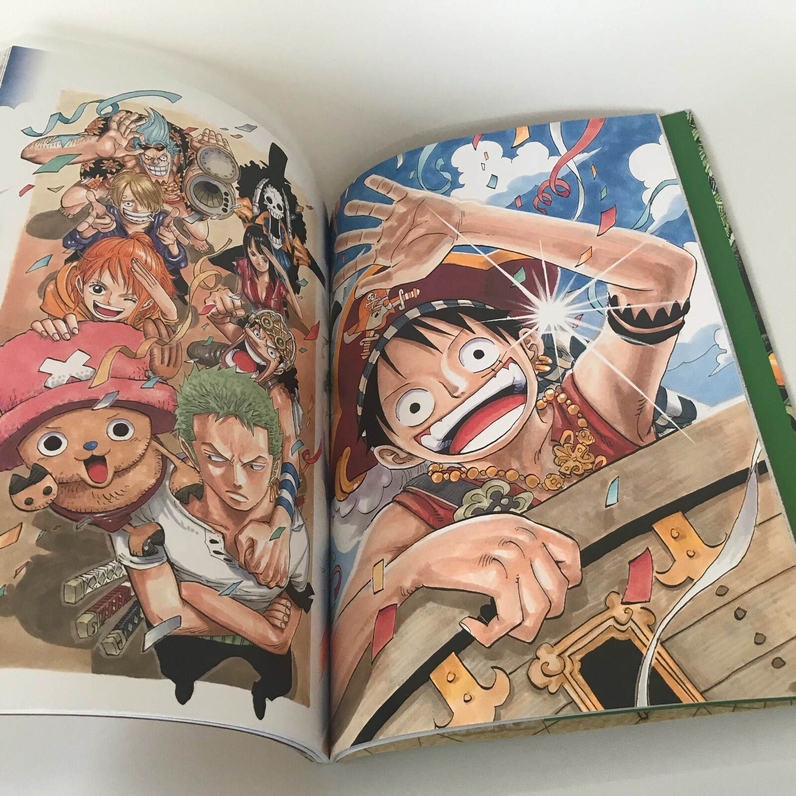 One Piece Color Walk 6 Gorilla Illustration Art Book Eiichiro Oda Shueisha 14 For Sale Online Ebay