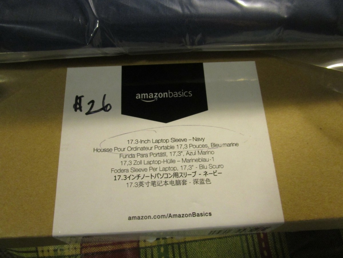 AMAZON BASICS PADDED~~ (Laptop Sleeve) BLUE X ~~NEW