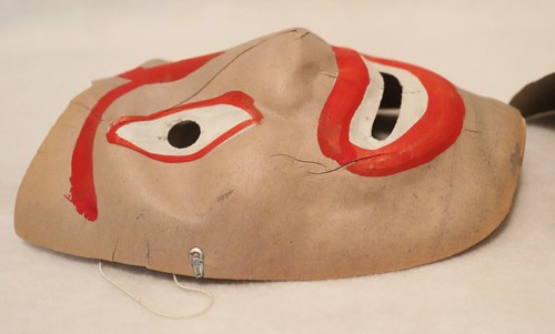 Vintage 1940s Halloween Paper Mache Costume Masks OCCUPIED JAPAN - Picture 11 of 24