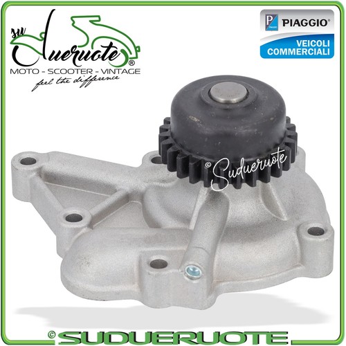 Pompa Acqua con Guarnizione per Piaggio Porter 1200 Diesel 2011-2015 D120 Maxxi - Foto 8 di 24