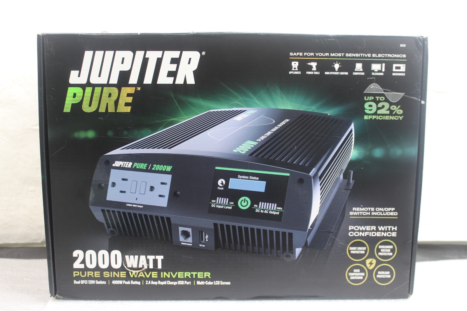 Jupiter Pure Sine Wave Inverter 2000W eBay