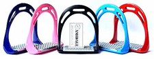 JINN Aluminium Steigbügel Pferdereiten Reiten Leichtgewicht 6 Farben BNWT