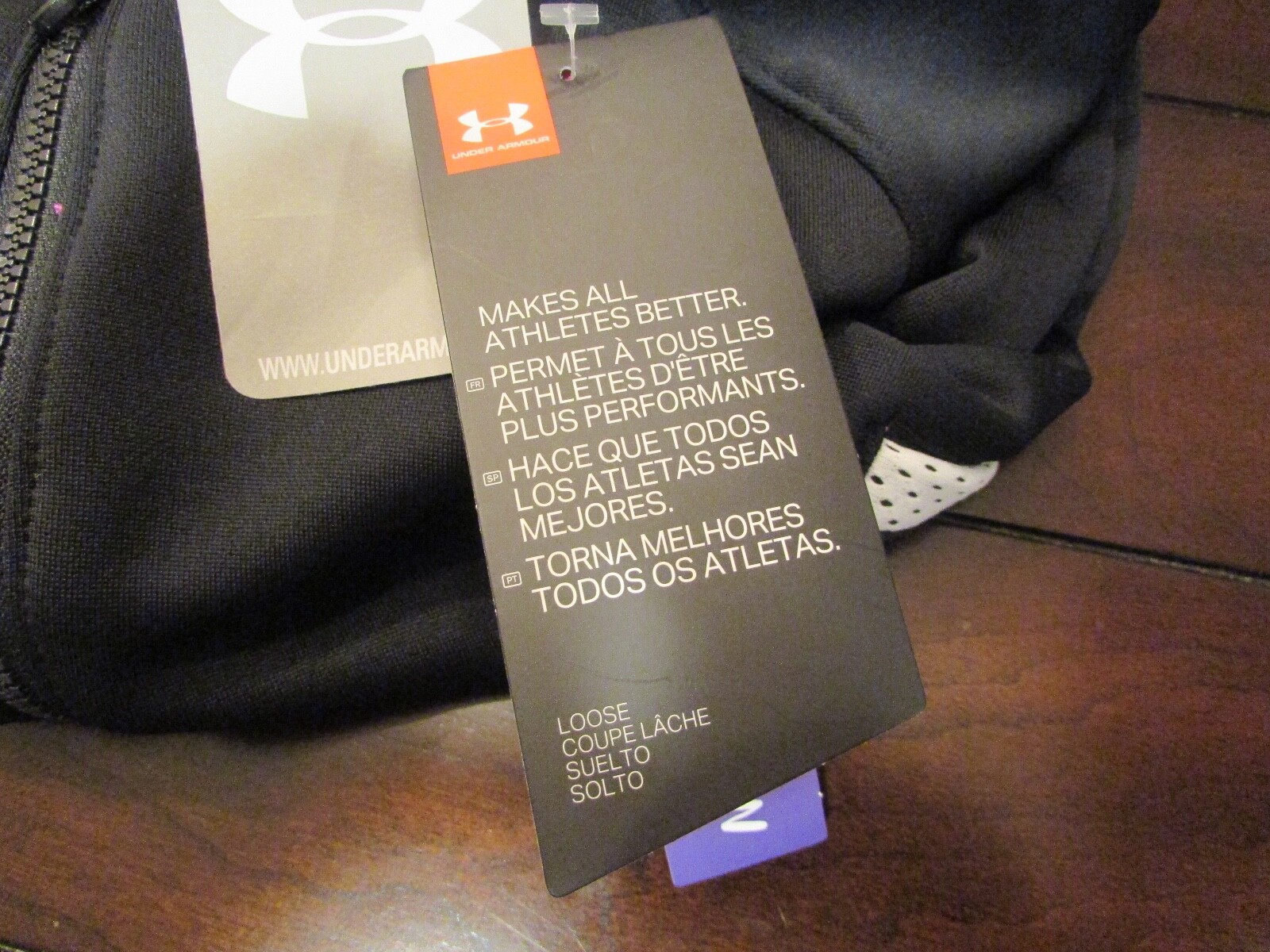 under armor loose coupe lache suelto