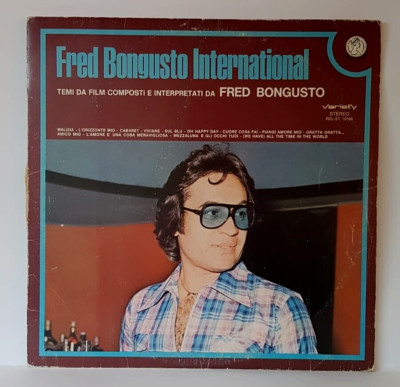 FRED BONGUSTO - FRED BONGUSTO INTERNATIONAL - VINYL VG/VG+ LP